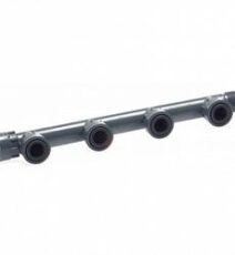 Гребёнка 3мм на 4 выхода вертикальная (MMV4) irritec