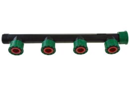 Гребенка прямая на 4 клапана (436) irritec