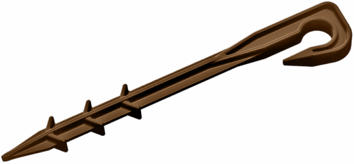 Стойки капельного шланга (коричневые) WIS