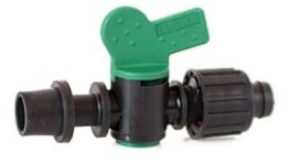 Кран VRT бабочка пластик 16*16 TAPE irritec