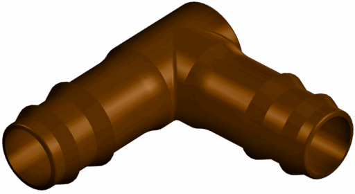 Угол 16*16 (коричневый) WIS