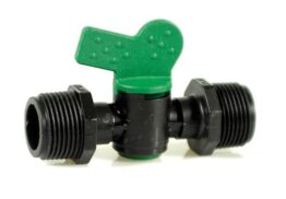 Кран RMM Н3/4*Н3/4 бабочка (пластик) irritec