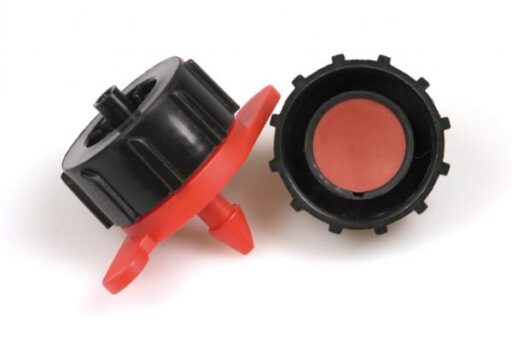 Капельница компенсированная цилиндрическая красная DIA (8 л/ч) irritec