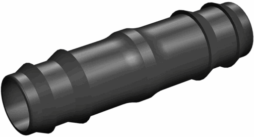 Штуцер 16*16 (чёрный) WIS