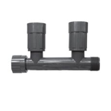 Гребенка прямая на 2 клапана 1201-210 ВР RB Rain Bird