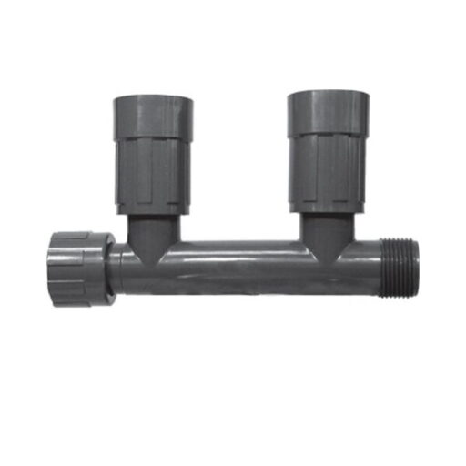 Гребенка прямая на 2 клапана 1201-210 ВР RB Rain Bird