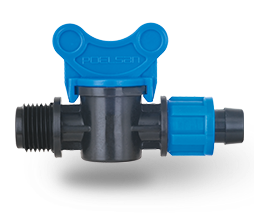 Кран 16*3/4 с гайкой Poelsan