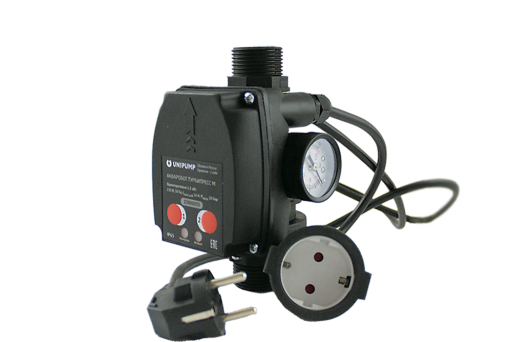 Блок управления насосом ТУРБИПРЕСС М с вилкой и розеткой